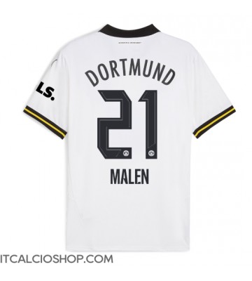 Borussia Dortmund Donyell Malen #21 Terza Maglia 2024-25 Manica Corta